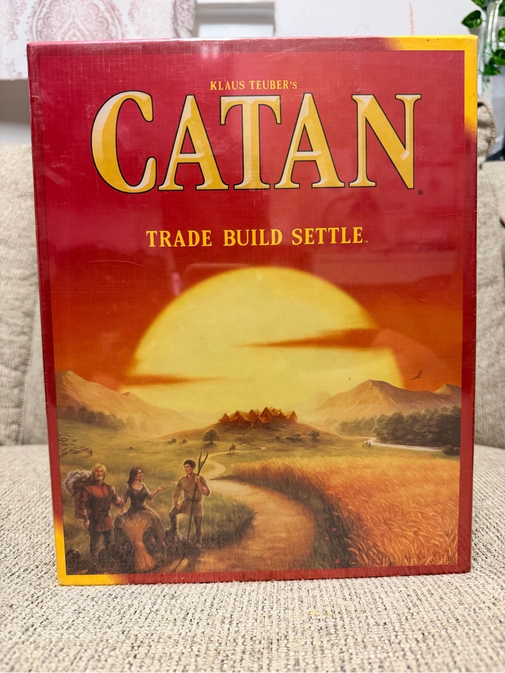 Catan Board Game - Red Edition by Catan